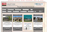 Desktop Screenshot of foreclosures.longandfoster.com
